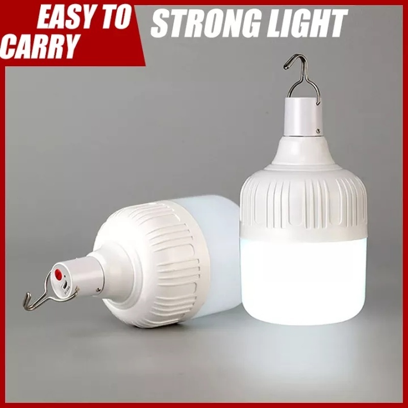 【COD】Lampu Emergency Bulb LED Indoor Outdoor Rechargeable - Lampu Darurat LED Bulb / Lampu Berkemah / Lampu Malam