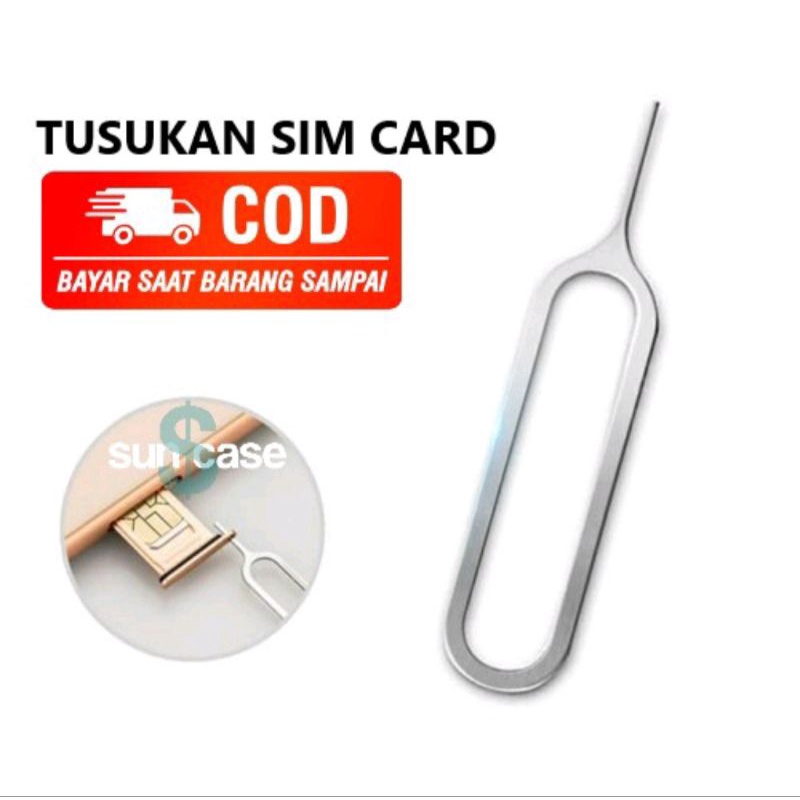 PIN JARUM SIM CARD EJECKTOR TUSUKAN KARTU  PEMBUKA TRAY HANDPHONE