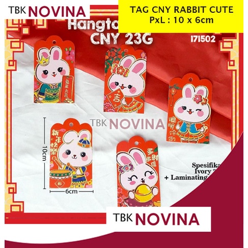 [10 PCS] TAG IMLEK / TAG CHINESE NEW YEAR / TAG SINCIA / HANGTAG TAHUN BARU