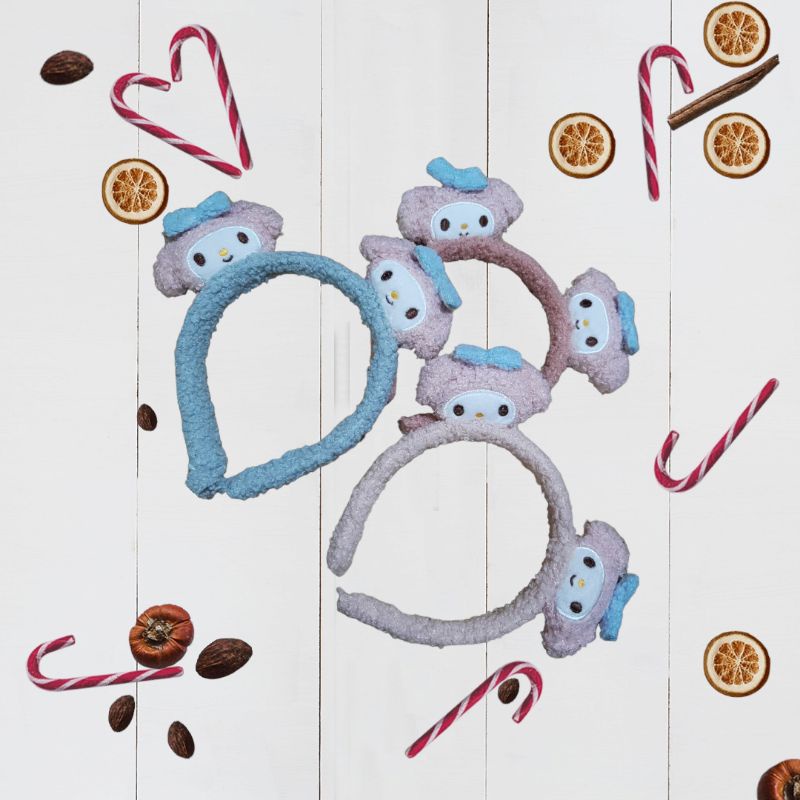 BANDO ANAK WANITA KOREA BANDANA DEWASA HEADBAND KARAKTER MELODY IMPORT