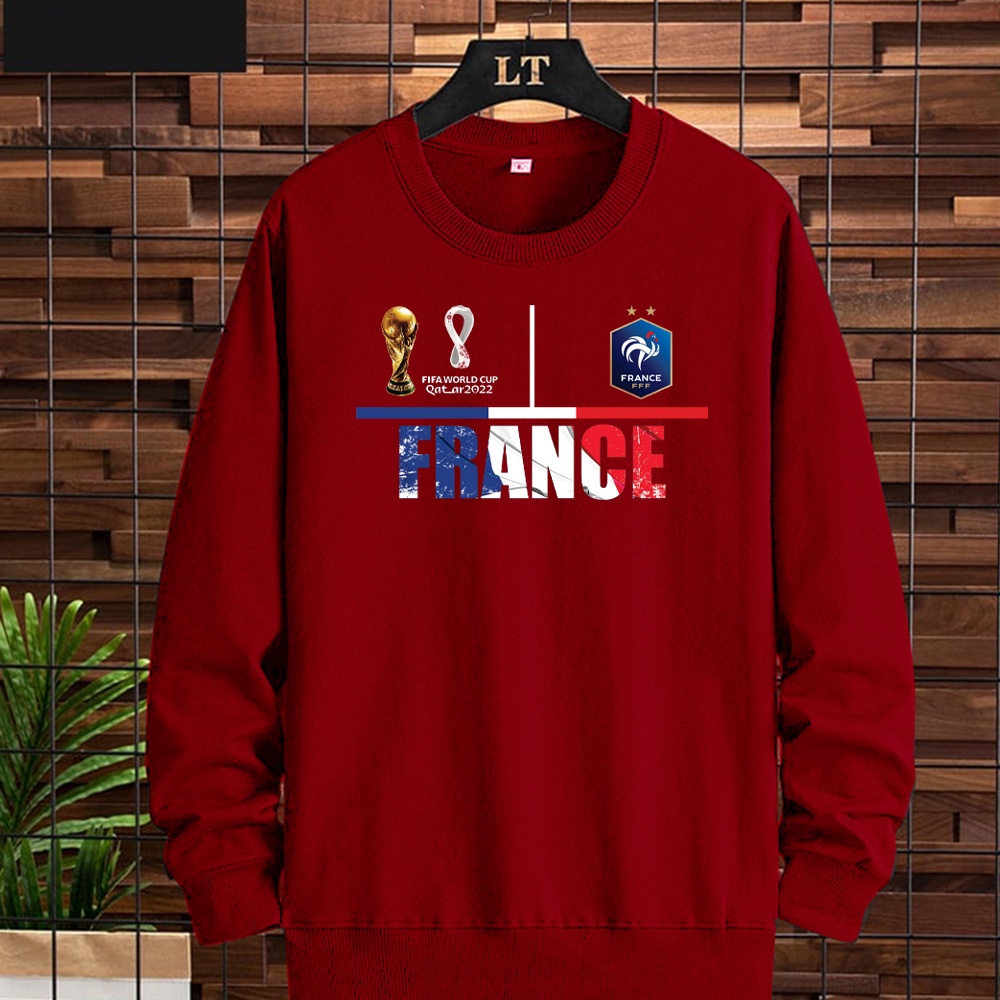 ASY SWEATER PRIA / WANITA /UNISEX EDISI KHUSUS PIALA DUNIA 2022 FRANCE