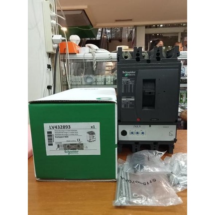 MCCB SCHNEIDER NSX630N 50KA 3P 630A LV432893