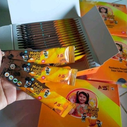 MADU KIDDS FH MSI ORIGINAL, MADU NAFSU MAKAN ANAK HALAL BPOM, MADU MADU SEHAT/MADU HERBAL