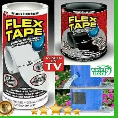 

Isolasi perekat anti bocor extra kuat cepat flex tape pipa / aquarium