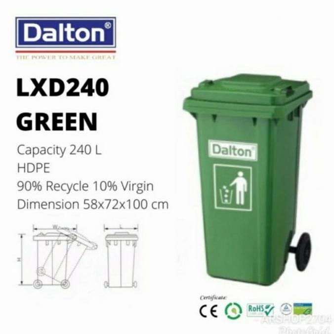 Tempat Sampah 240 Liter Dalton