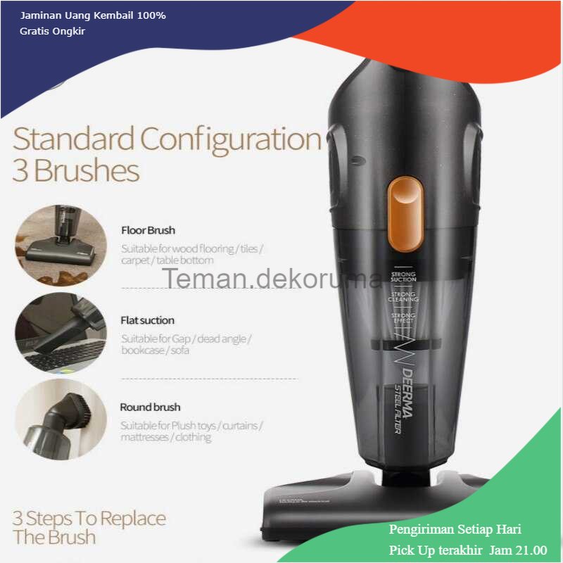 TD - PR2 Deerma Penyedot Debu Vacuum Cleaner - DX115C