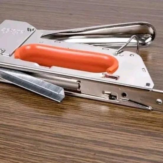 

Staples TEMBAK Gun Tembak Jok Kulit Mot + ISI Steples