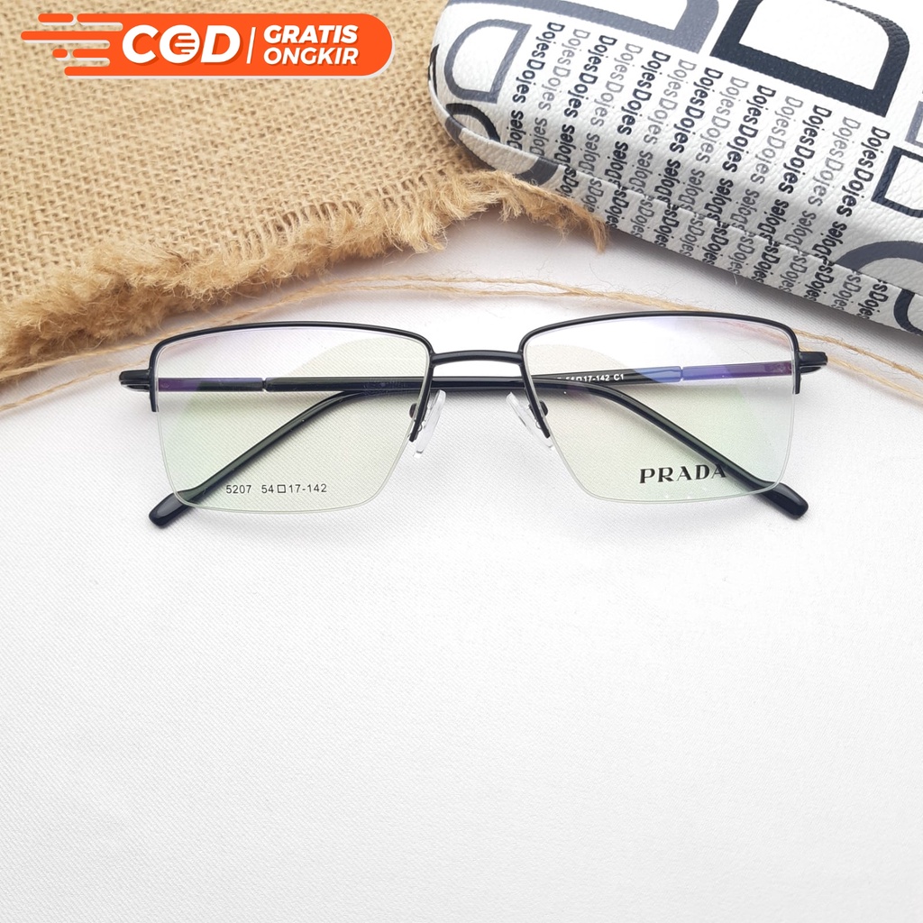 Kacamata Photocromic Anti Radiasi Minus Pria Wanita 5207