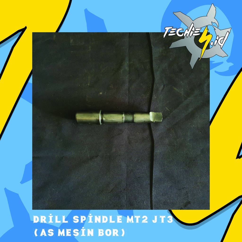 Drill Spindle MT2 JT3 (As Mesin Bor)