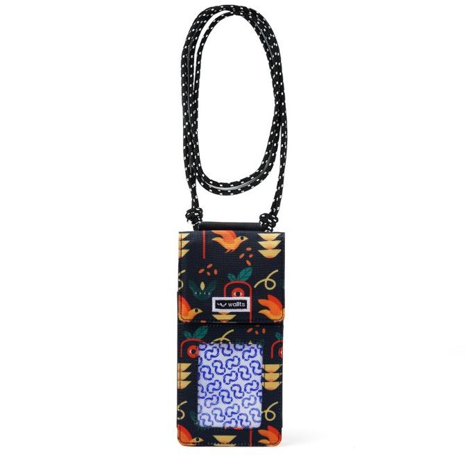 Phone Wallet Wanita Hitam Wallts Delion Phone Wallet Magical Egyptian