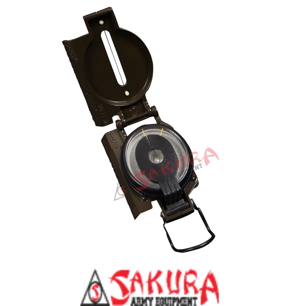 Kompas Bidik Unistar Compass Marching Lensatic