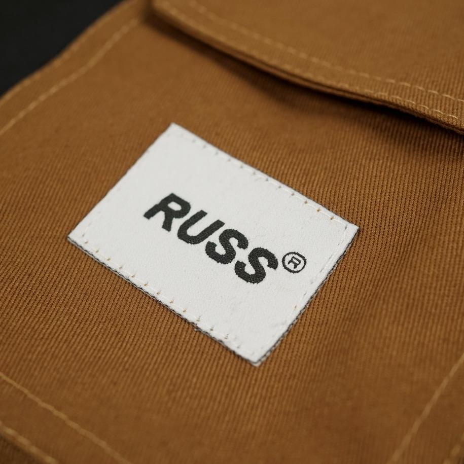 Big Sale Russ Sweater Crewneck Pouch Break  Black
