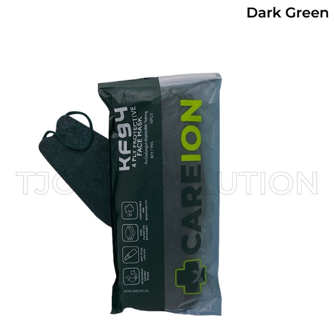 MASKER KF94 CAREION WARNA 4Ply Isi 10 Pcs