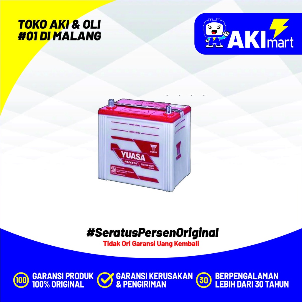 Aki Mobil Yuasa NS40ZL