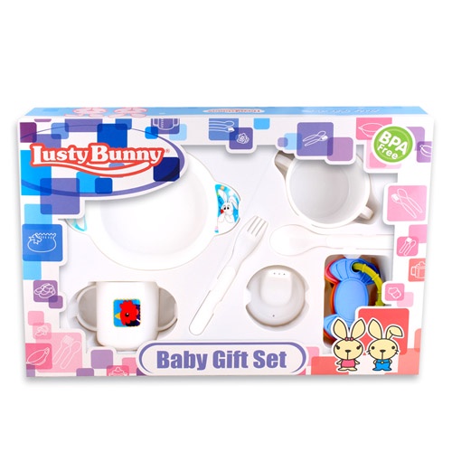 Lusty Bunny Feeding Gift Set Dooz M LB 1827 | LB 1828 | LB 1837