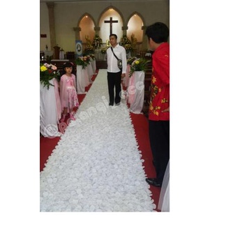 Karpet Pernikahan Wedding Rose Petal Rosepetal Bunga