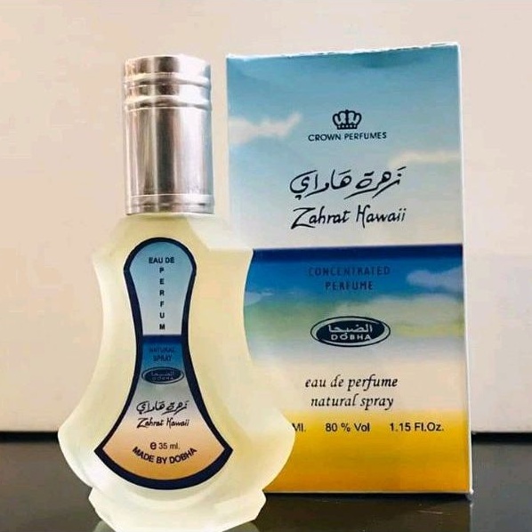 Parfum ZAHRAT HAWAII Dobha Spray 35ml EDP Eau De Parfume