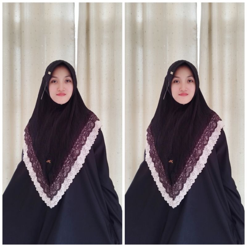 HIJAB KERUDUNG INSTAN DOA IBU ORIGINAL PET