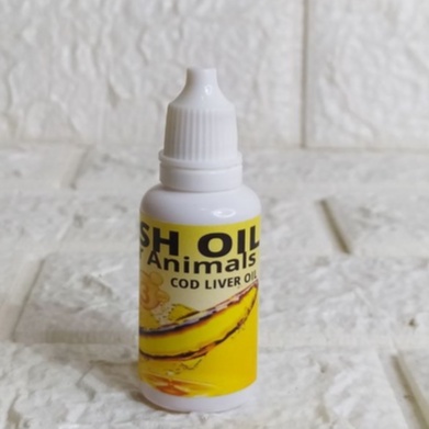 Minyak Ikan 100% Fish Oil 20ml Kucing Dan Anjing FEFARM