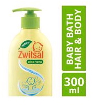 BABY BATH ZWITSAL HAIR &amp; BODY 300 ML free duckbill anak 2 pcs