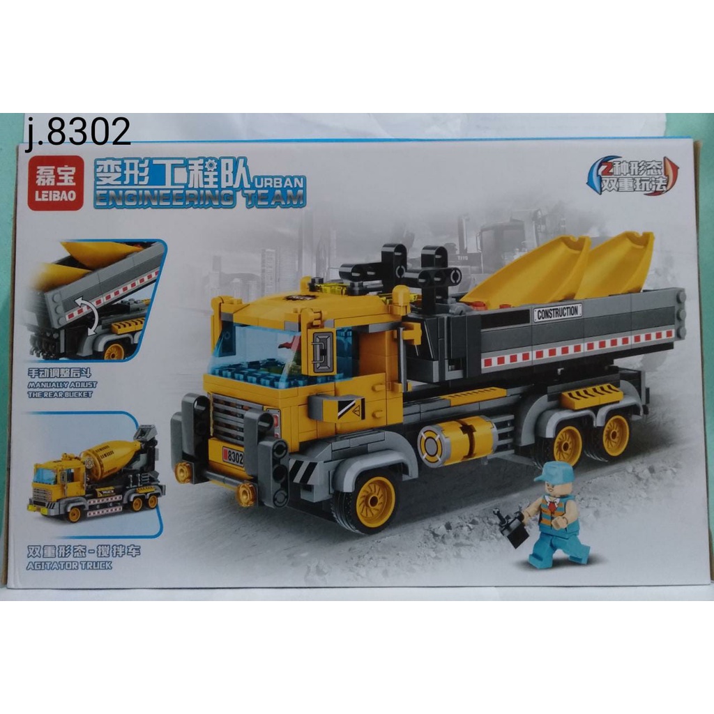 LEGO TRUK KONTRUKSI J.8302