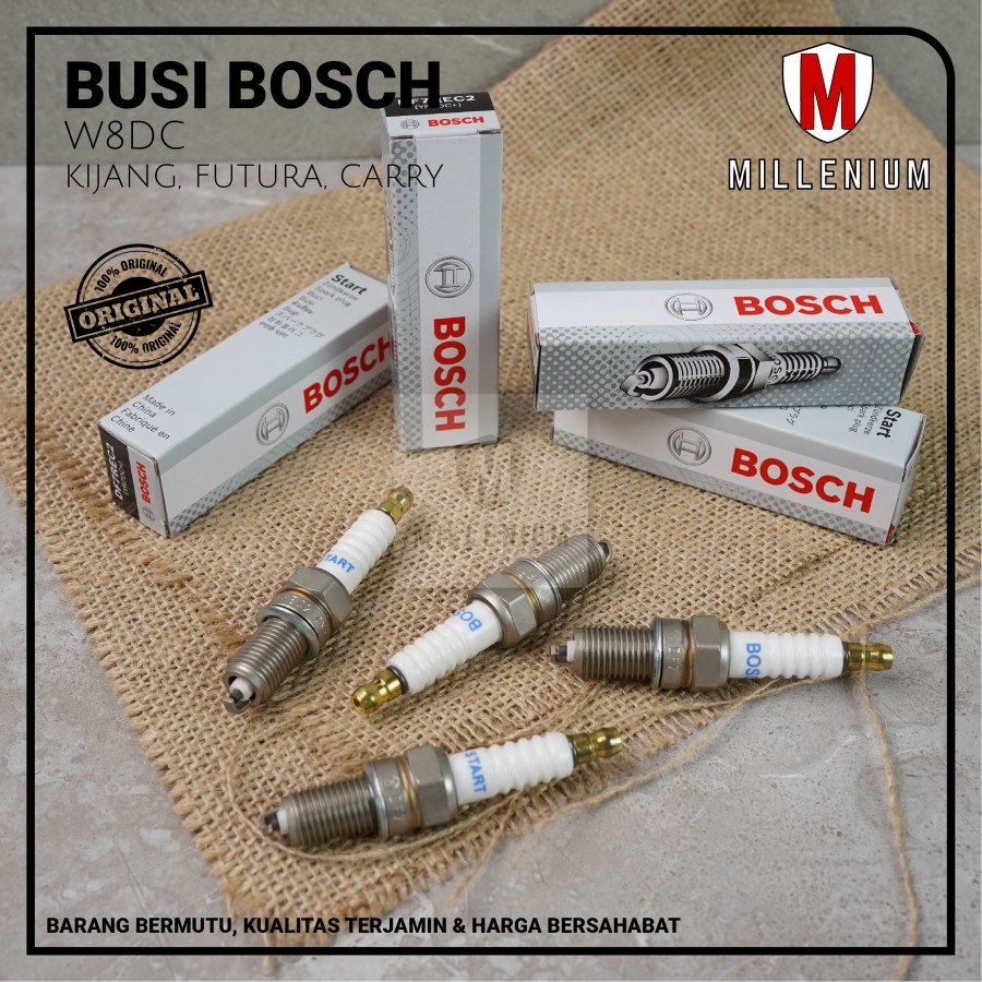 BUSI BOSCH MOBIL KIJANG FUTURA CARRY T120SS KARIMUN W8DC SPARK PLUG BOSCH ORIGINAL