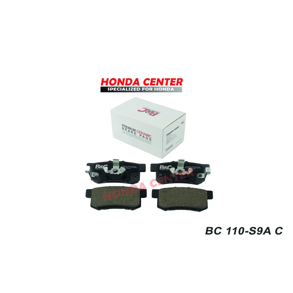 kampas rem brake pad belakang crv gen2 2002 2003 2004 2005 2006 crv gen4 2012 2013 2014 2015 2016 2017