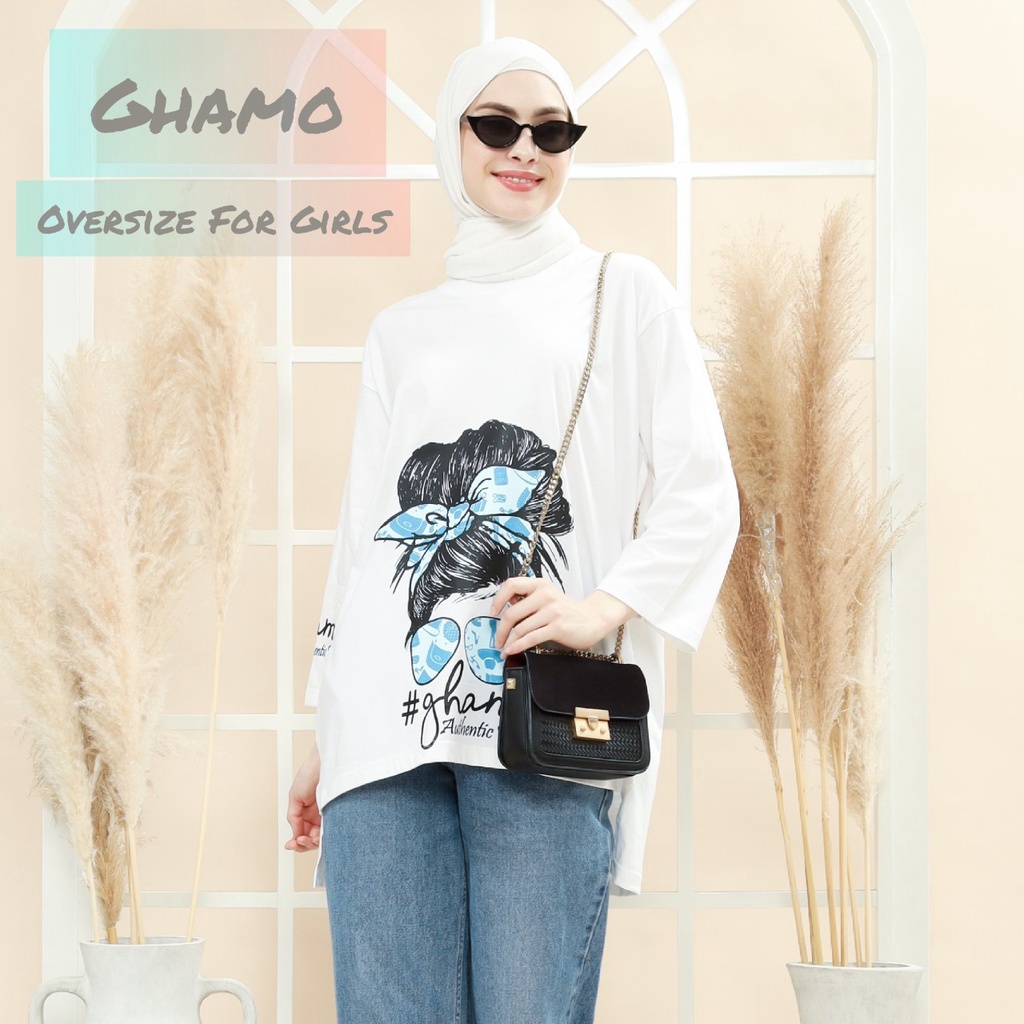 Kaos Oversize Wanita Kekinian Terlaris