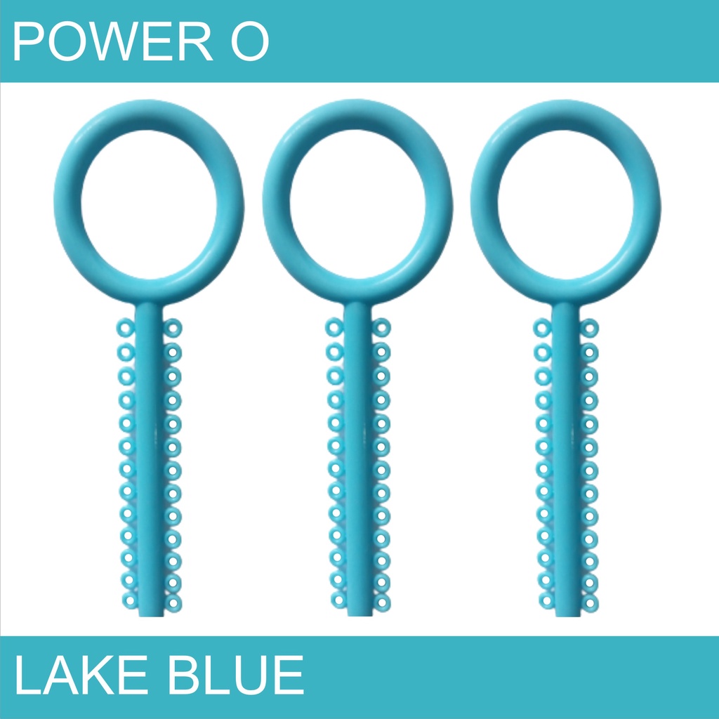 Jual Power O ring ligature tie isi 10 pcs pcs lake blue Shopee Indonesia