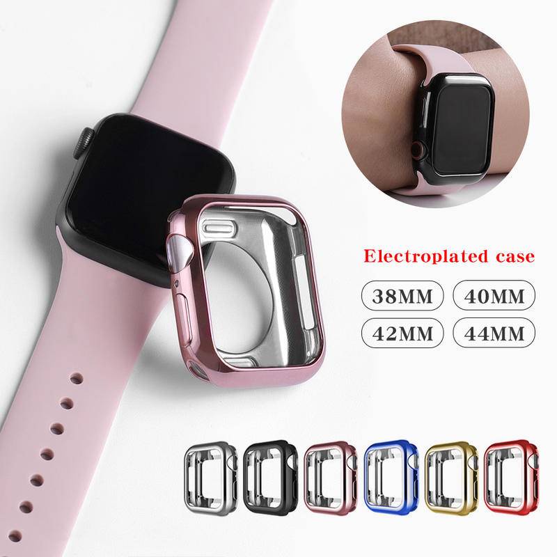 Case Jam Tangan Bahan TPU Transparan ultra Tipis Untuk Apple iWatch Seri 8 7 6 5 4 SE2 45mm 41mm 44mm 40mm