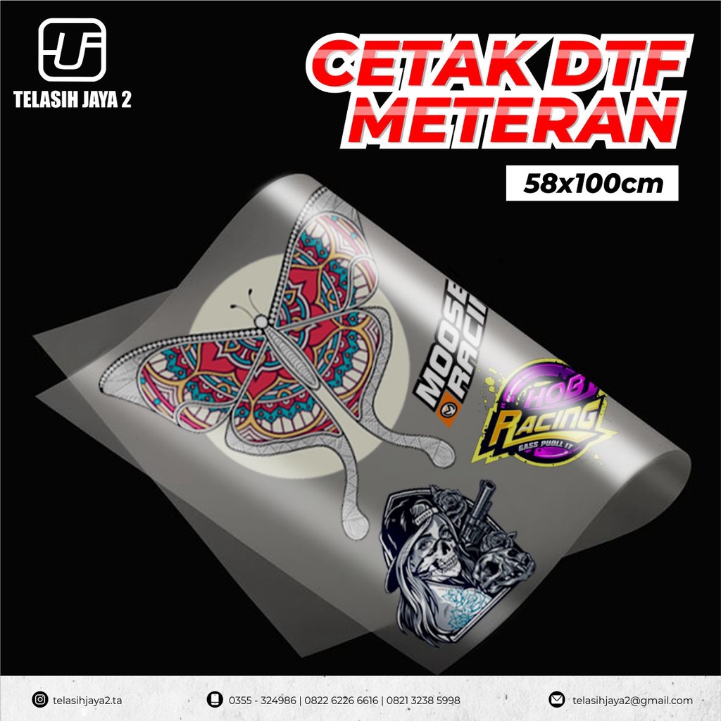 CETAK DTF METERAN MURAH LEBAR 58CM