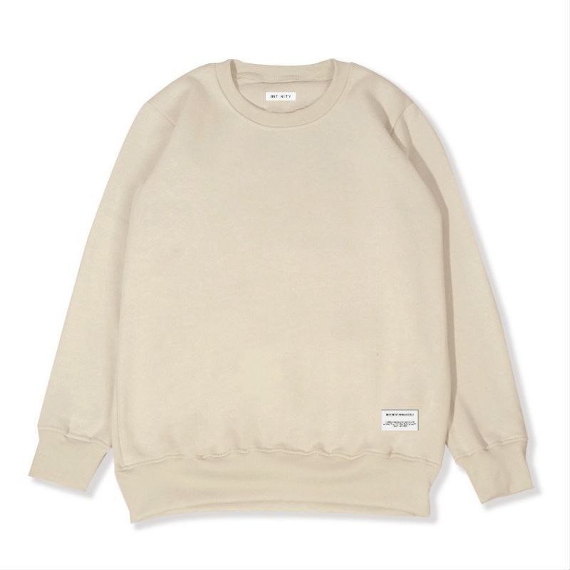 Crewneck Pria Polos Distro Original Keren Bahan Tebal Ukuran M L XL