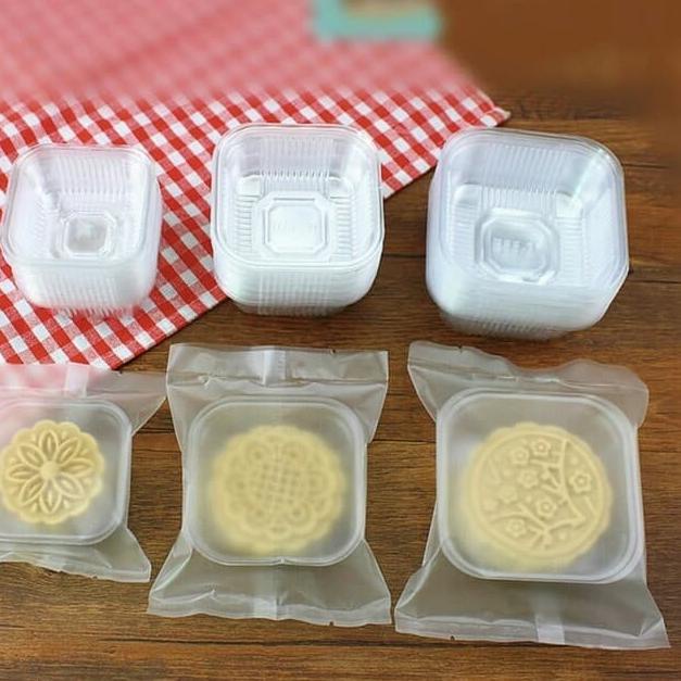 

Plastik Kue Mooncake Transparant Polos Doff PM5002