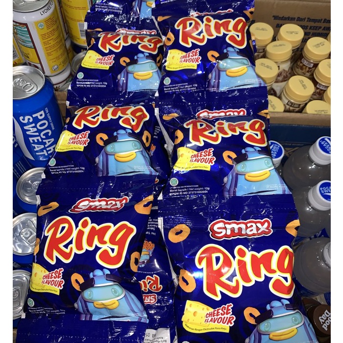

T0P SMAX RING CHEESE 12 GRAM. 1 RENCENG ISI 10 SACHET NICE