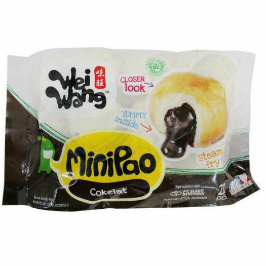

Wei Wang Mini Pau Cokelat 450gr, Sameday Instan Delivery Jogja
