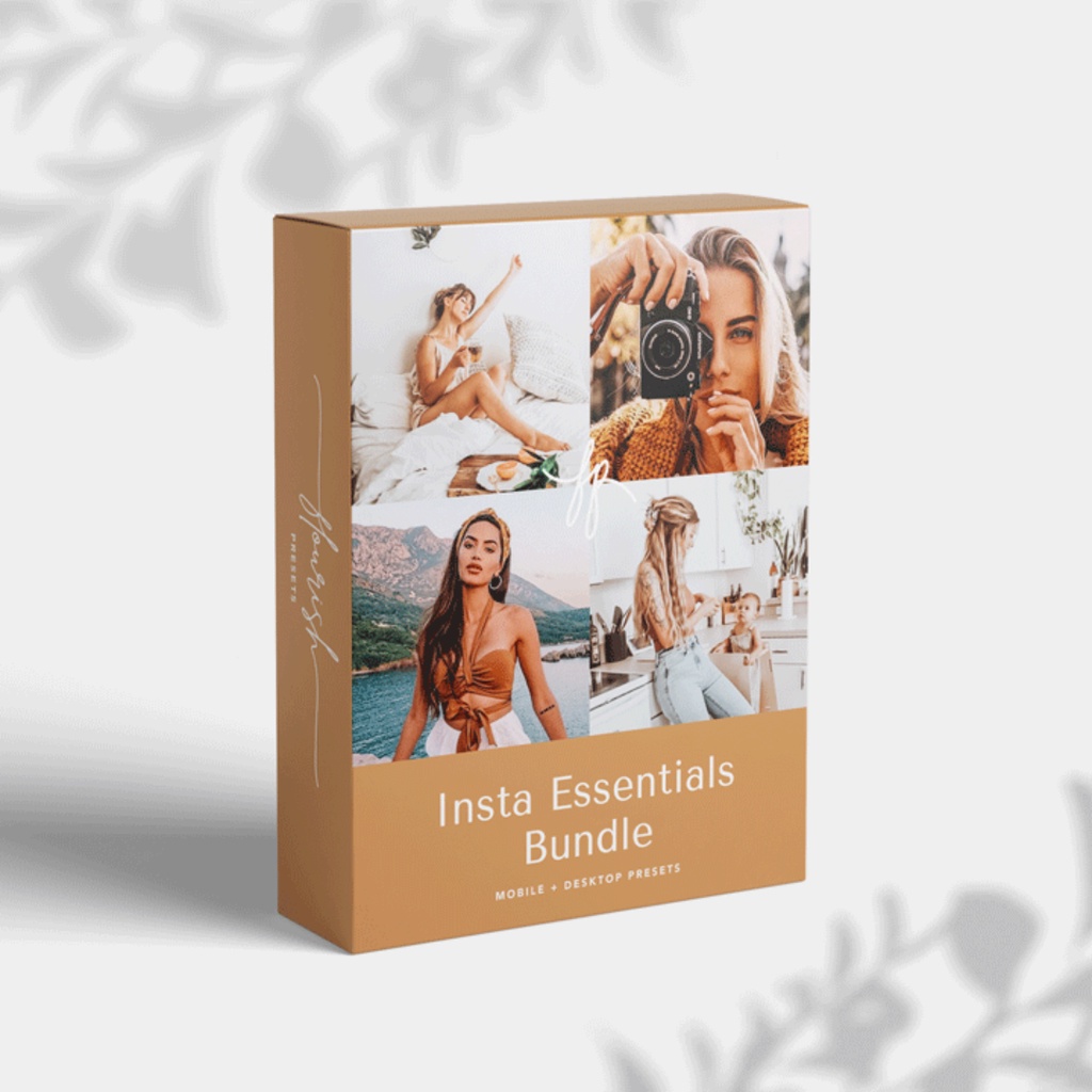 80+ Insta Essentials Bundles Lightroom Preset 80+ in 9 Pack Mobile IOS/Android &amp; Dekstop