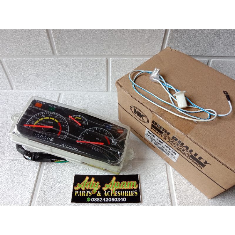 spedometer suzuki rgv 120 rg sport satria lumba ru