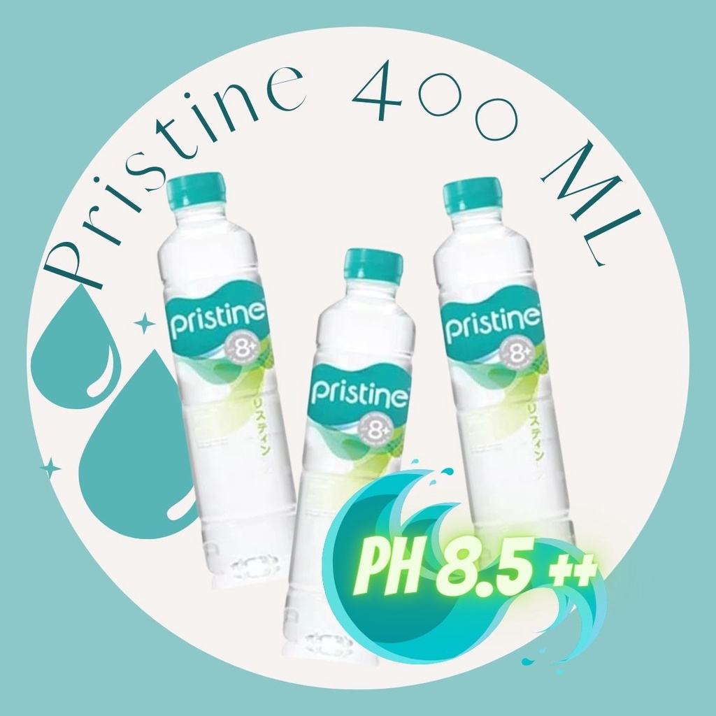 Pristine P.H 8.5 +++ kemasan 400 ml