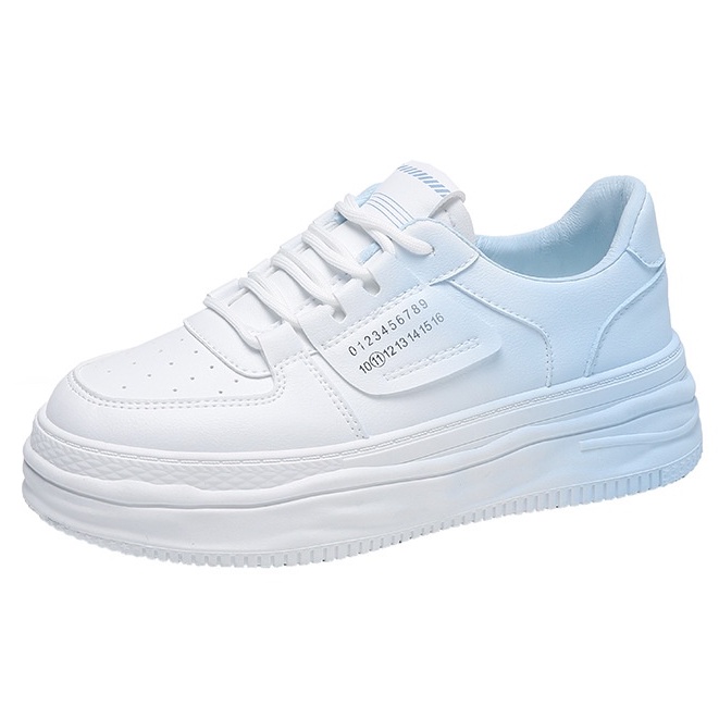 TBIG [COD] Sepatu Sneakers Import Shoes NAILA Fashion Wanita Sepatu Korea Style Sekolah Kuliah