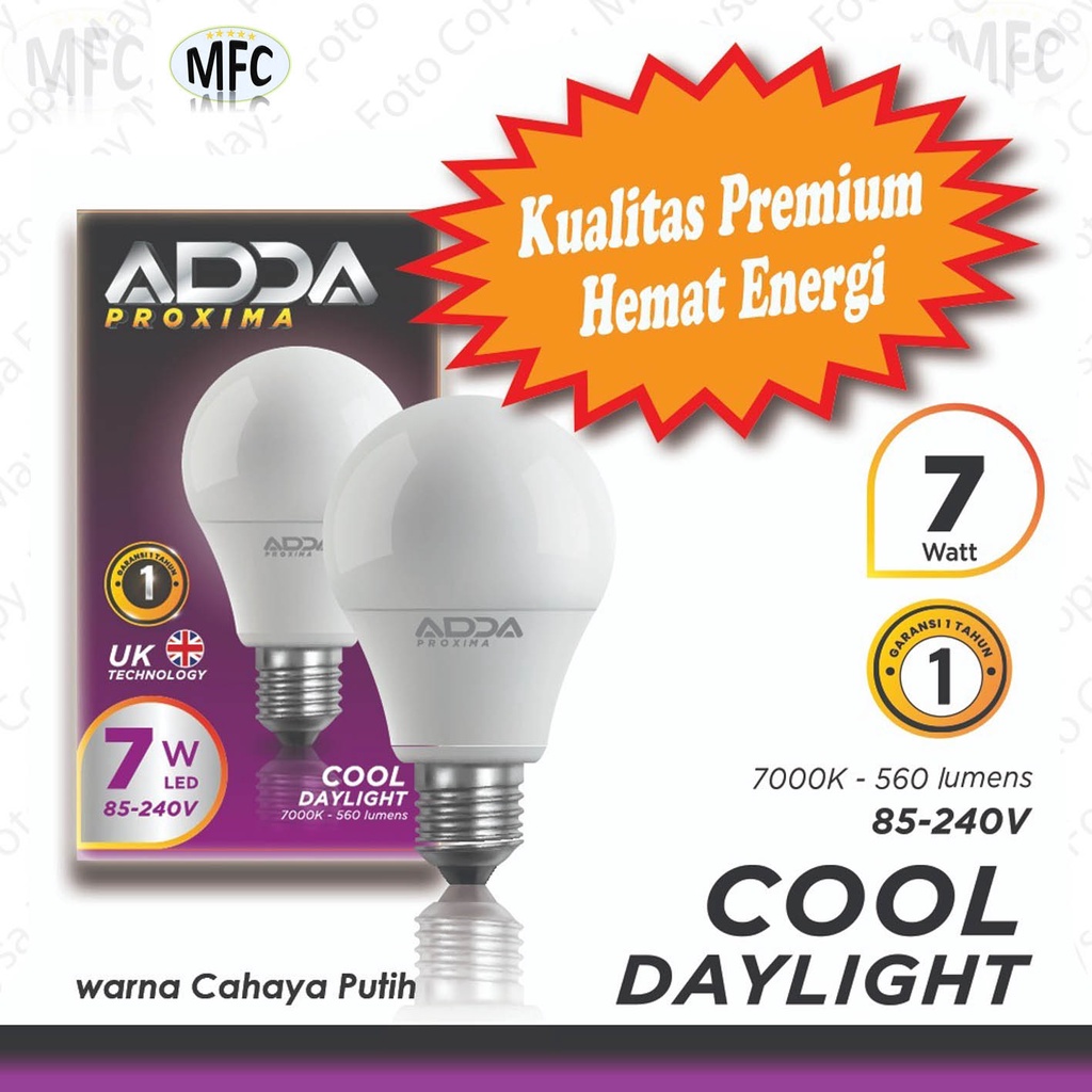 Lampu Bohlam Lampu Rumah Kantor LED Light Bulb 7w 10w 12w 16 w Watt Rendah Kecil Hemat