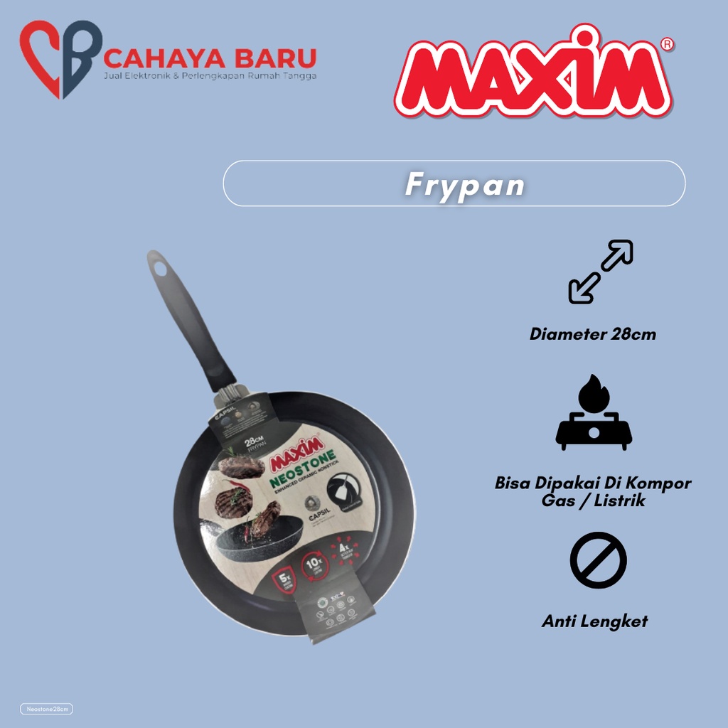 MAXIM NEOSTONE FRYPAN 28CM