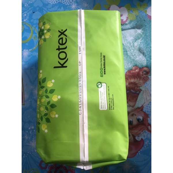 KOTEX Daun Sirih OVERNIGHT WING Ijo