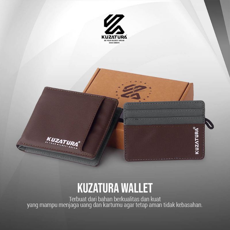 Dompet Lipat Resleting Pria Waterproof Tahan Air | Dompet Wallet Koin Distro Keren Terbaru