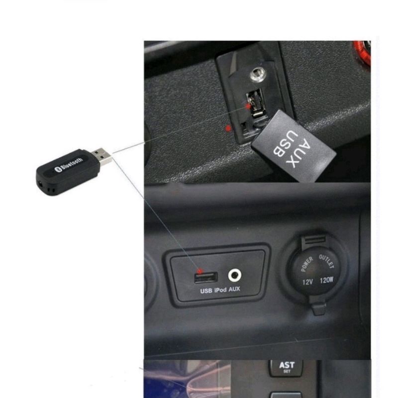 WIRELESS MUSIC RECEIVER / USB BLUETOOTH MUSIK CK - 02