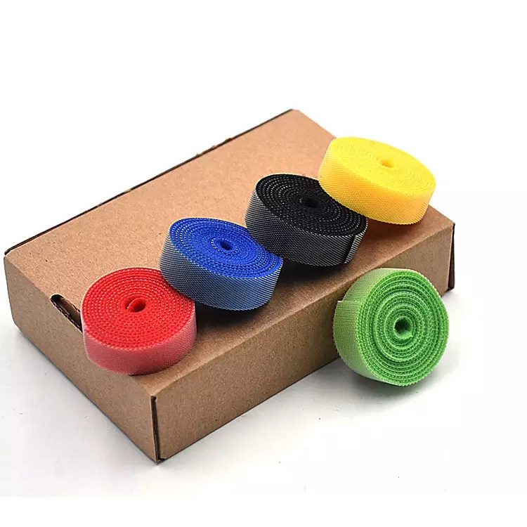 Velcro Strap Binder Cable Pengikat Klip Penjepit Kabel Organizer / Pengikat Kabel Organizer Perekat Kabel 150cm