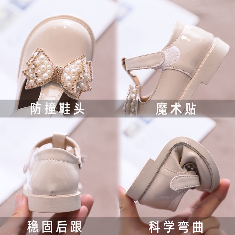 Sepatu Anak Perempuan PU Leather Loafers MIA10 Import size 21 - 30