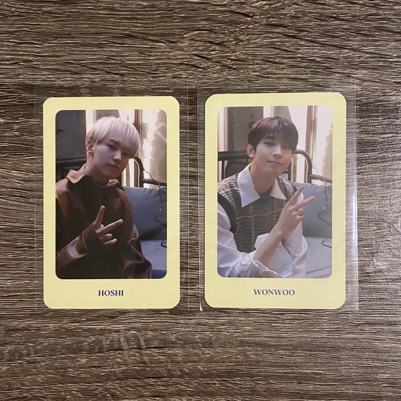 SEVENTEEN Hoshi Wonwoo Off The Road OTR Official Photocard PC