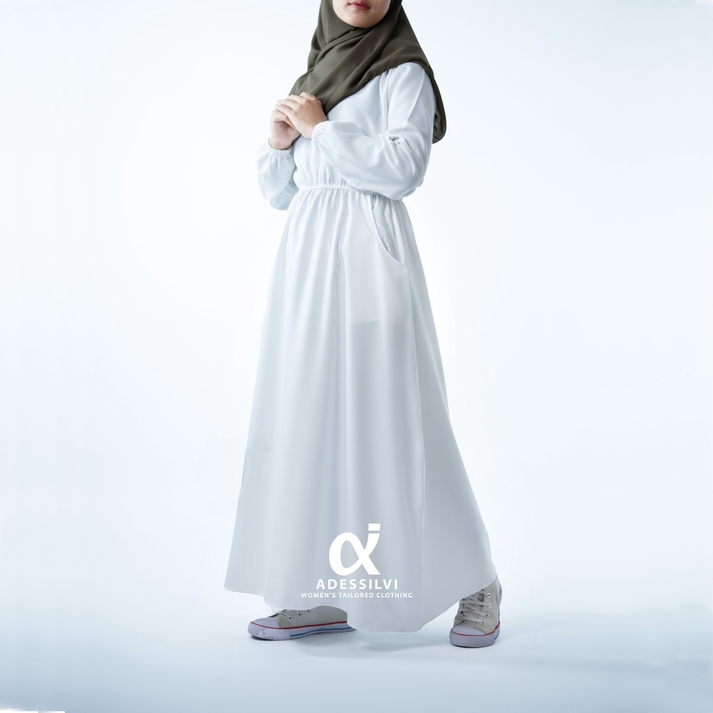 [ BISA COD ] Alma Dress Busui | Size S M L XL XXL | Gamis Terbaru Gamis Jumbo Matt Syakila HQ