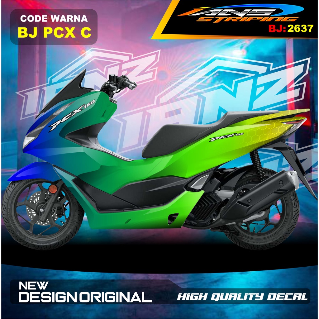 STICKER FULL BODY PCX 160 / DECAL STICKER MOTOR HONDA PCX 150 / STIKER FULL BODY PCX HIGH QUALITY / STIKER MOTOR