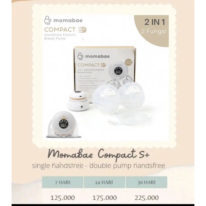 Sewa Pompa Asi Momabae Compact SPlus